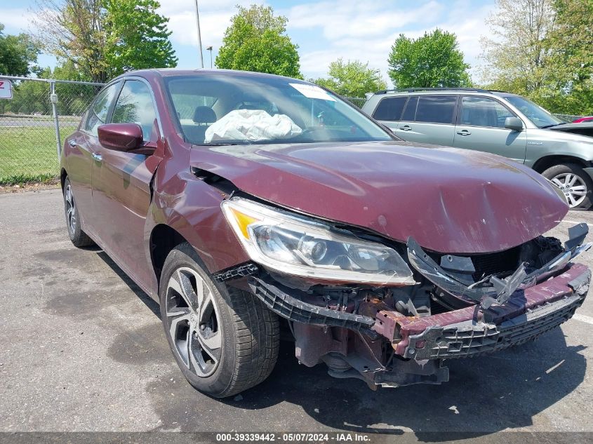 2017 HONDA ACCORD LX