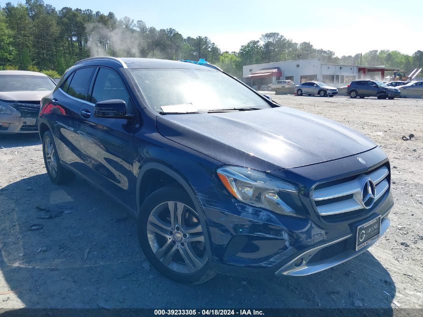 2017 MERCEDES-BENZ GLA 250 4MATIC