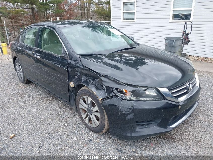 2013 HONDA ACCORD LX