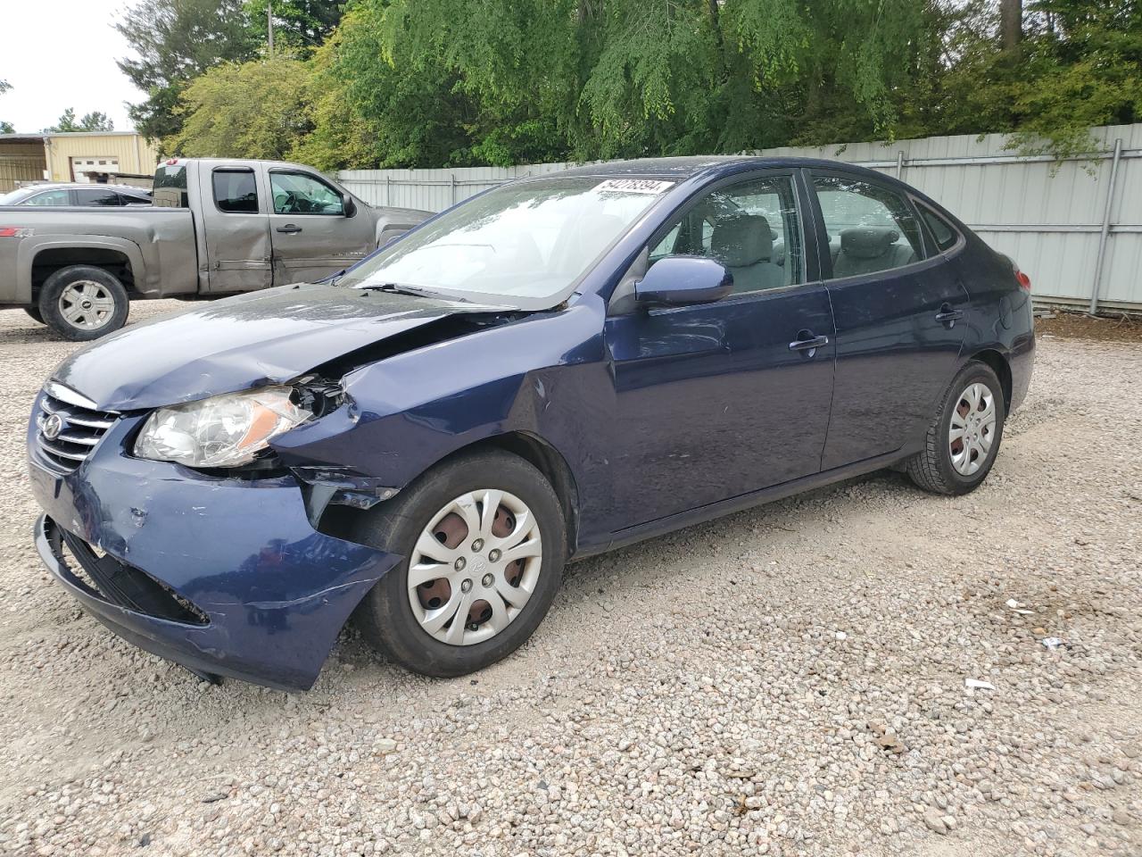 2010 HYUNDAI ELANTRA BLUE