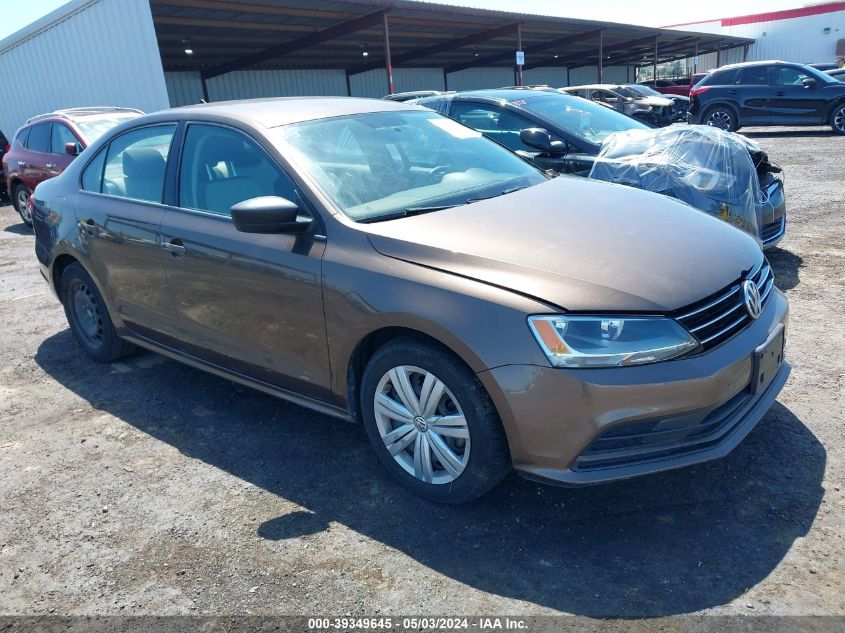 2015 VOLKSWAGEN JETTA 2.0L TDI S