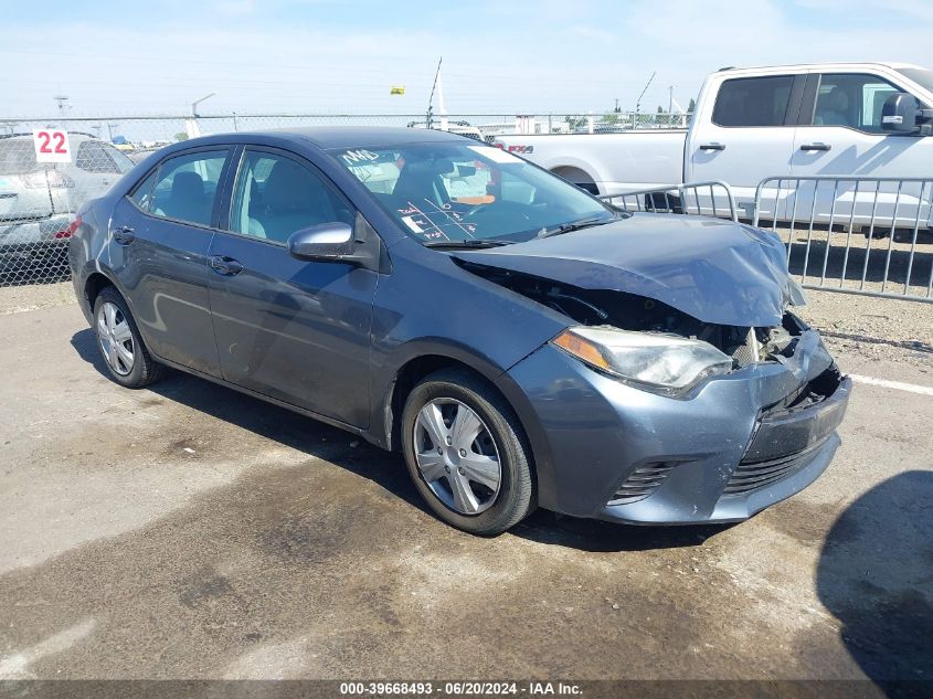 2016 TOYOTA COROLLA LE