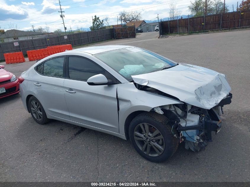 2018 HYUNDAI ELANTRA SEL