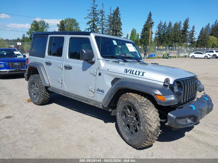 2023 JEEP WRANGLER 4XE 4X4