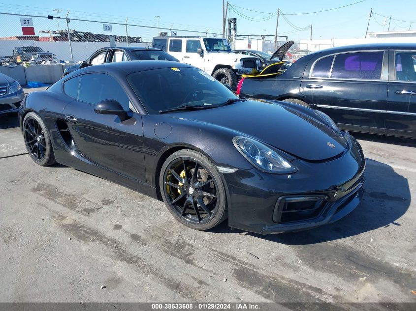 2014 PORSCHE CAYMAN