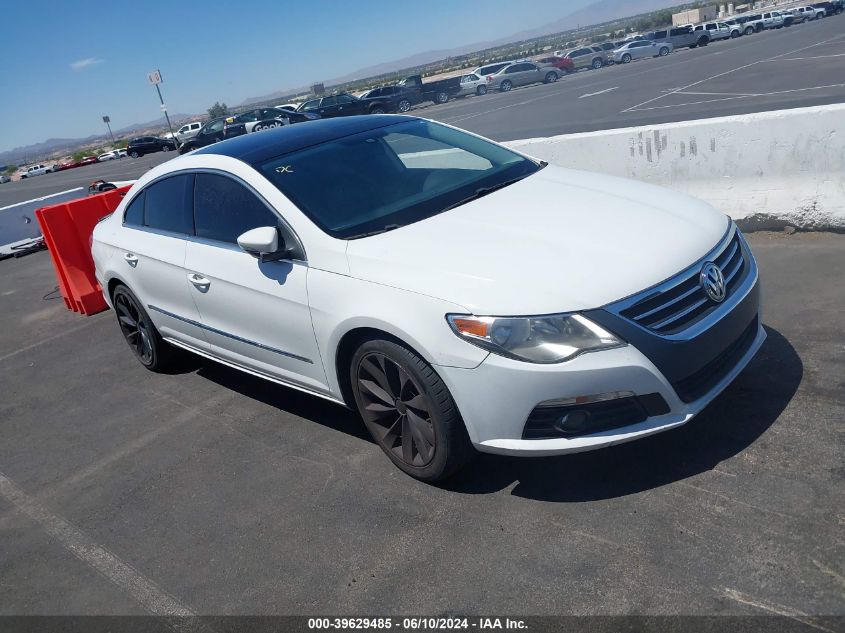 2012 VOLKSWAGEN CC LUX LIMITED