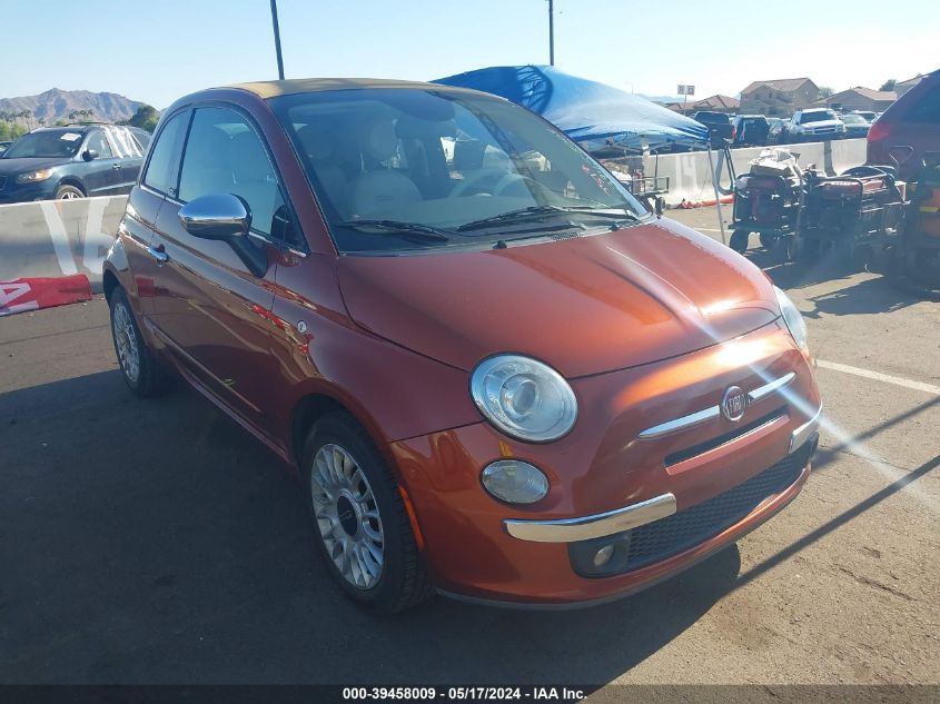 2015 FIAT 500C LOUNGE