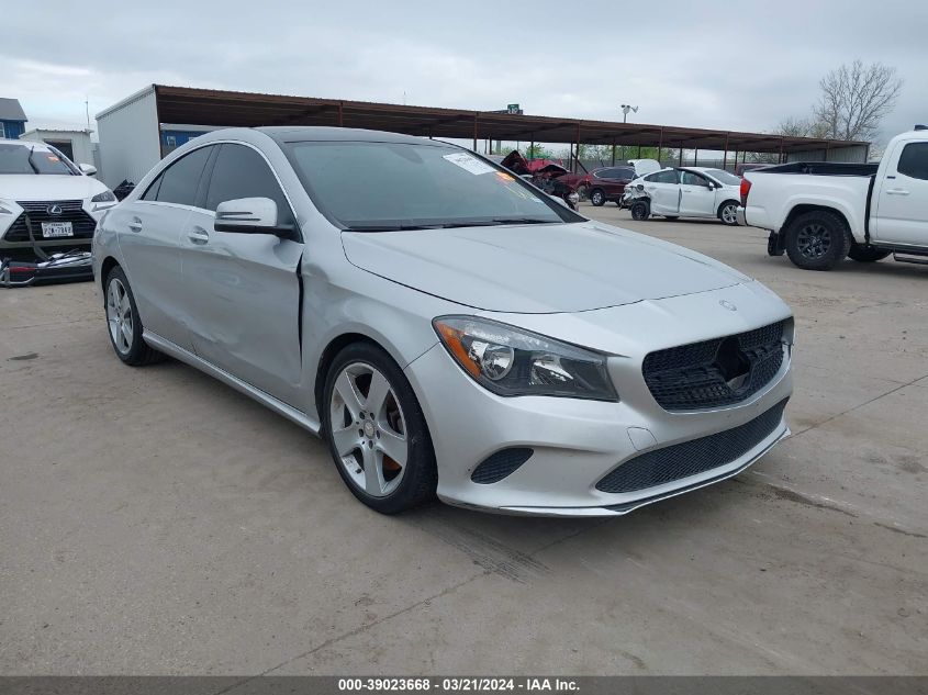 2018 MERCEDES-BENZ CLA 250 4MATIC