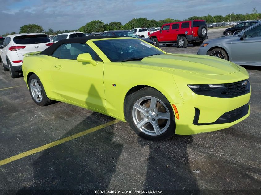 2021 CHEVROLET CAMARO RWD  1LT