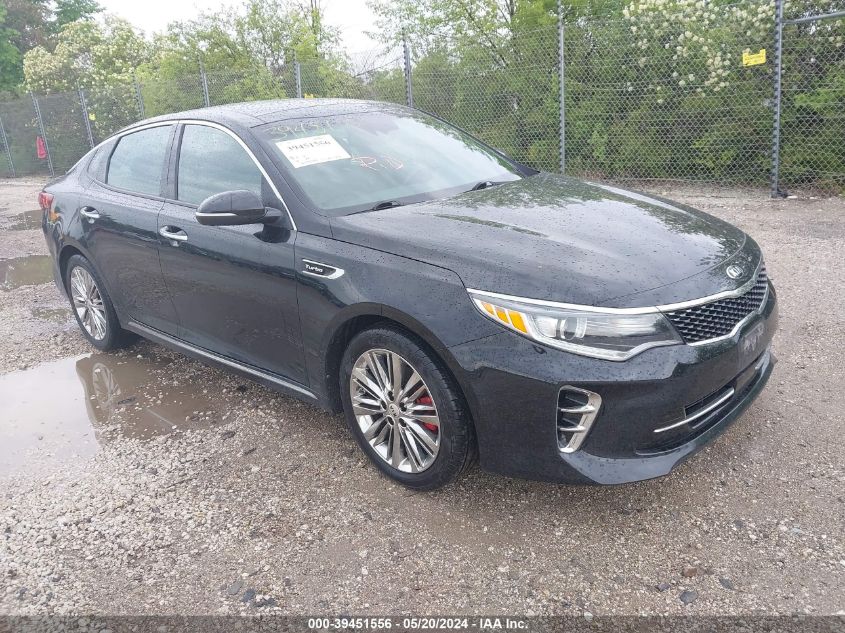 2016 KIA OPTIMA SXL TURBO