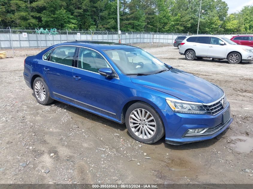 2017 VOLKSWAGEN PASSAT 1.8T SE