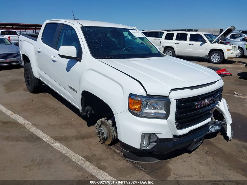 2021 GMC CANYON 4WD  SHORT BOX ELEVATION