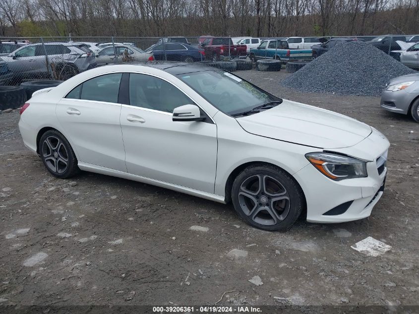 2014 MERCEDES-BENZ CLA 250 4MATIC