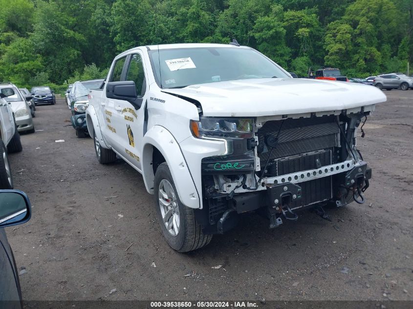 2021 CHEVROLET SILVERADO 1500 4WD  SHORT BED RST