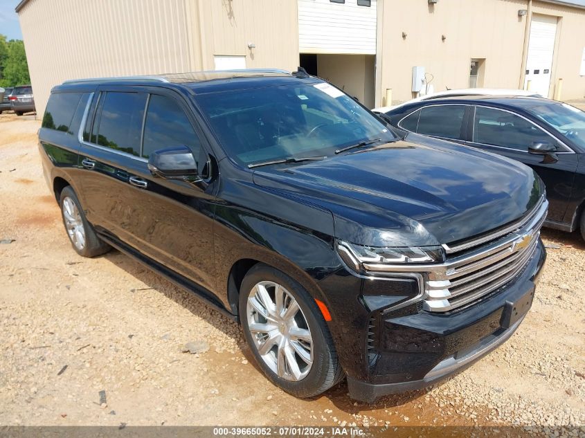 2021 CHEVROLET SUBURBAN 4WD HIGH COUNTRY