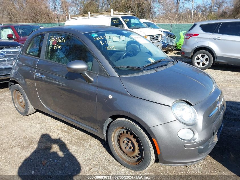 2012 FIAT 500 POP