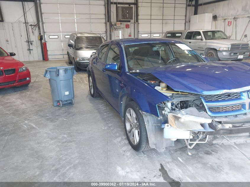 2013 DODGE AVENGER SXT