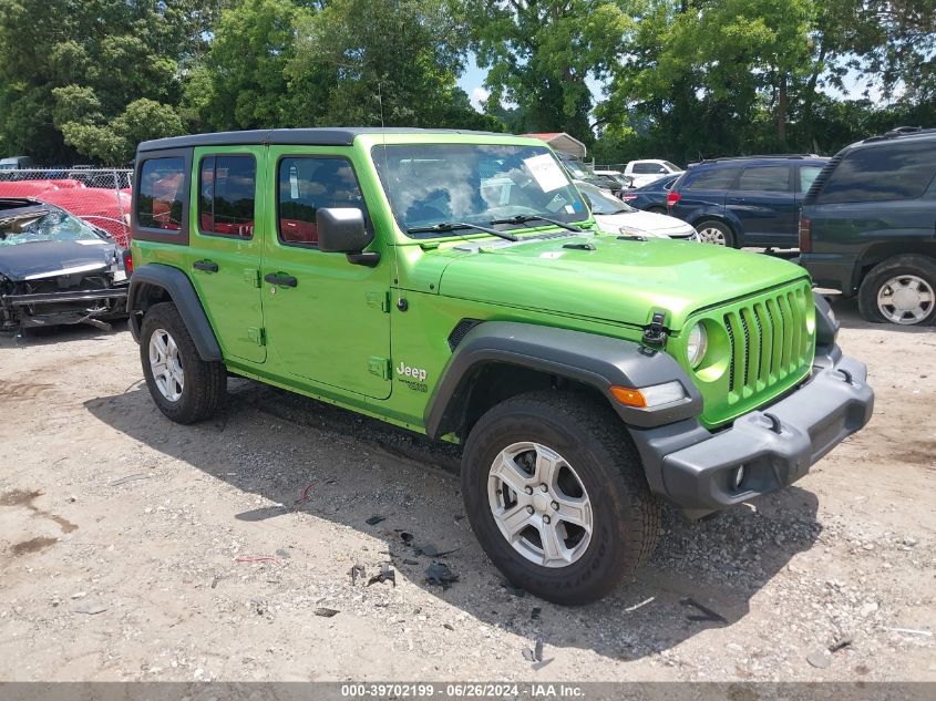 2020 JEEP WRANGLER UNLIMITED SPORT S 4X4