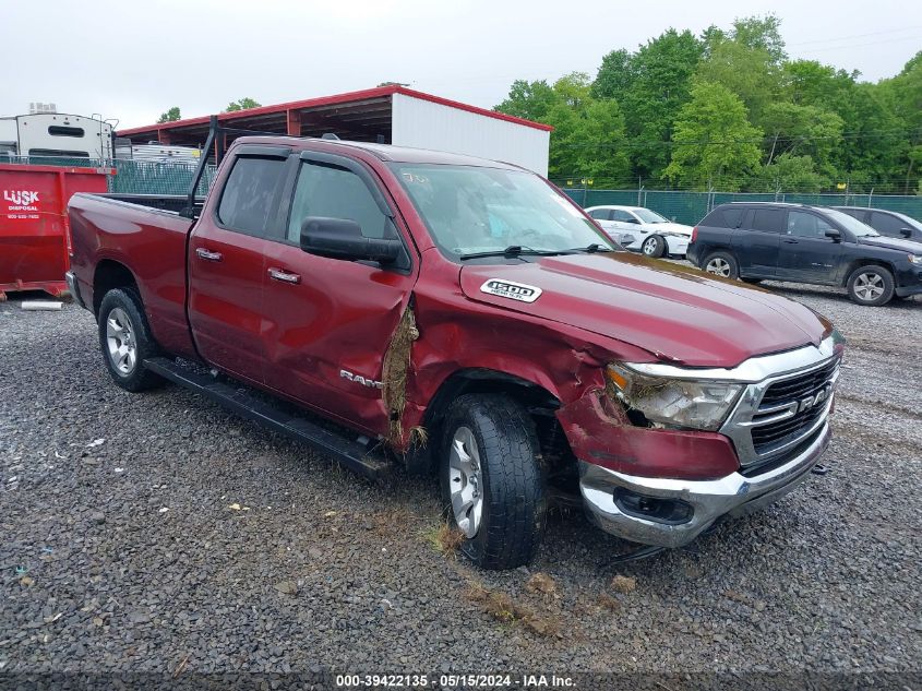 2019 RAM 1500 BIG HORN/LONE STAR QUAD CAB 4X4 6'4 BOX