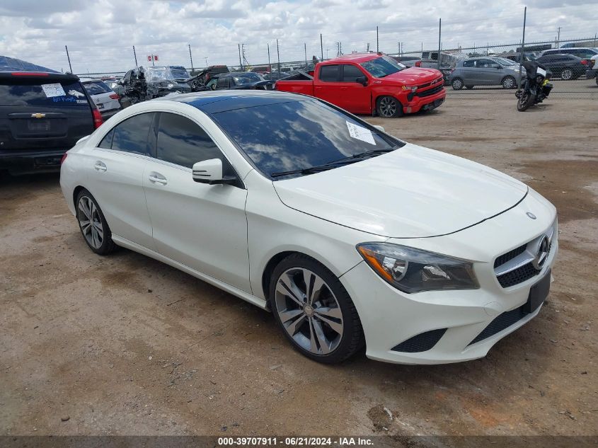 2016 MERCEDES-BENZ CLA 250 250