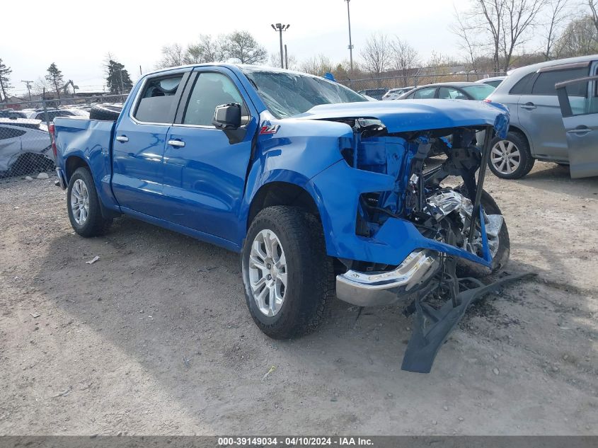 2022 CHEVROLET SILVERADO 1500 4WD  SHORT BED LTZ