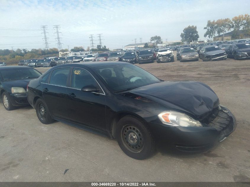 2011 CHEVROLET IMPALA POLICE