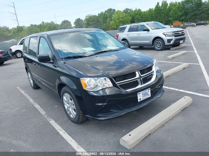 2016 DODGE GRAND CARAVAN SE