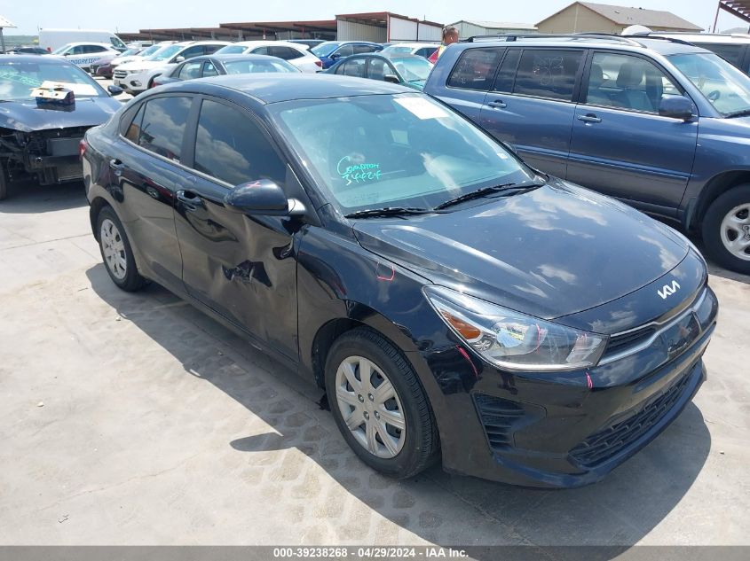 2022 KIA RIO LX