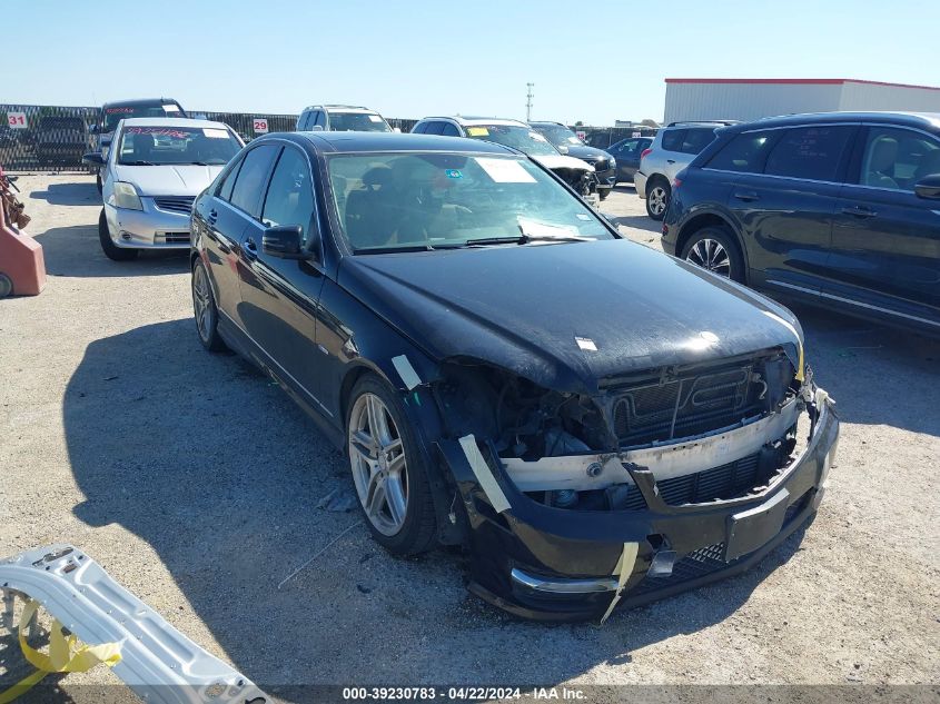 2012 MERCEDES-BENZ C 250 LUXURY/SPORT