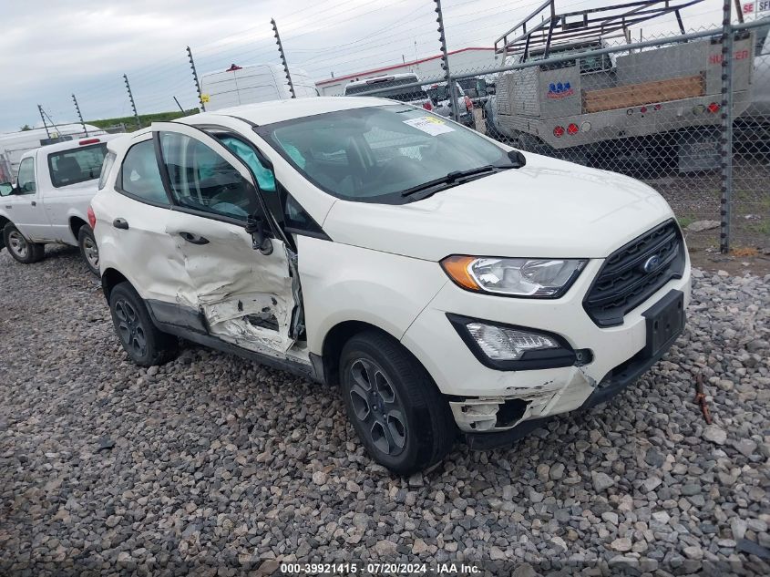 2021 FORD ECOSPORT S