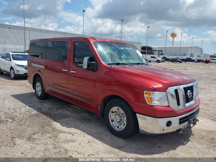 2017 NISSAN NV 3500 S/3500 SV/3500 SL