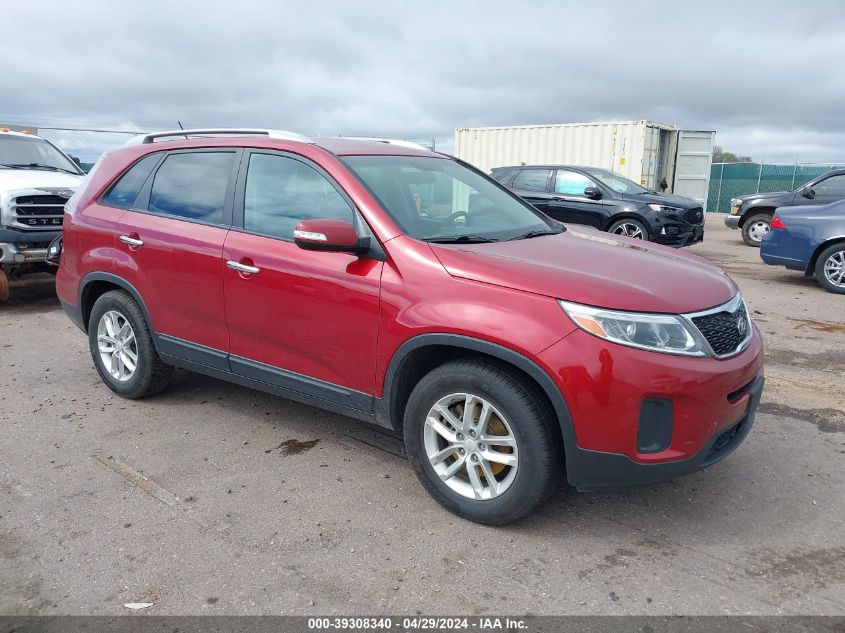 2015 KIA SORENTO LX V6