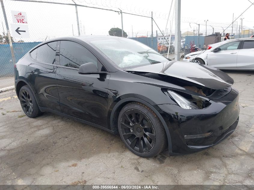 2022 TESLA MODEL Y LONG RANGE DUAL MOTOR ALL-WHEEL DRIVE