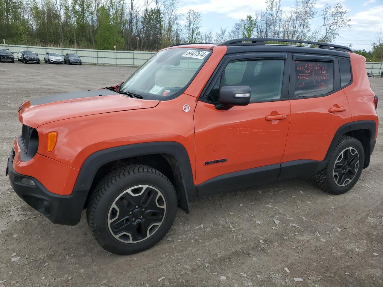 2016 JEEP RENEGADE TRAILHAWK