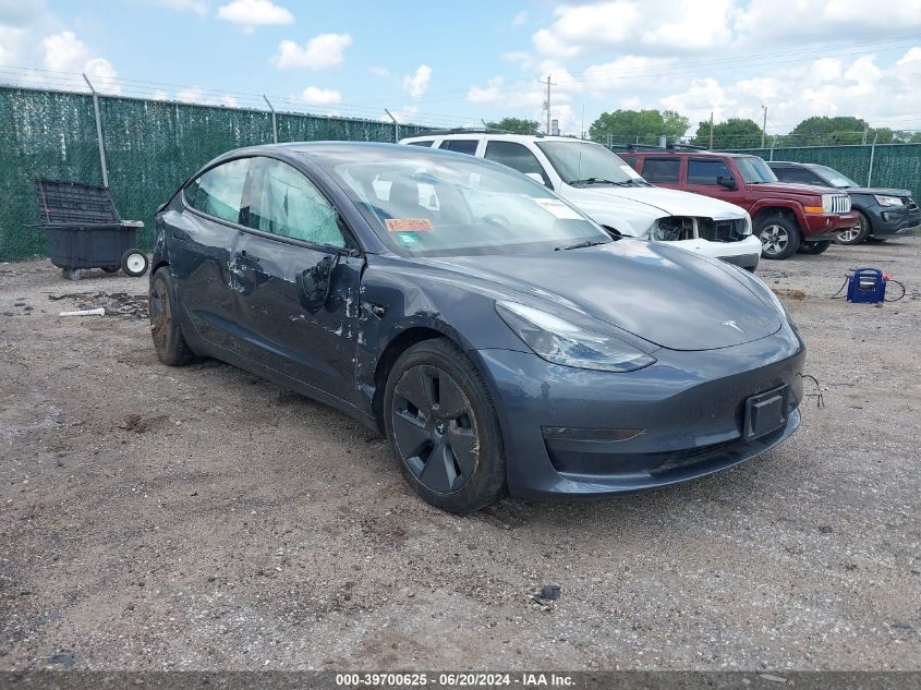 2023 TESLA MODEL 3 REAR-WHEEL DRIVE