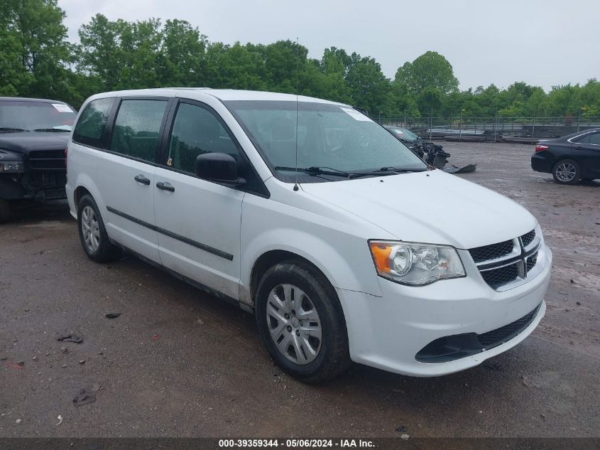 2015 DODGE GRAND CARAVAN AMERICAN VALUE PKG