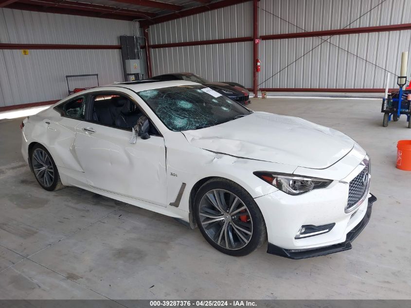 2018 INFINITI Q60 3.0T LUXE