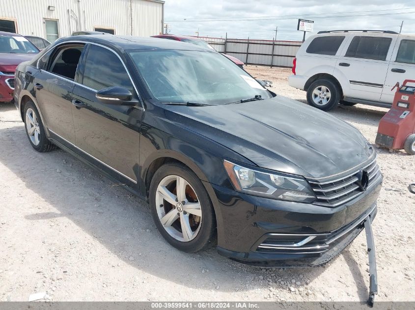 2016 VOLKSWAGEN PASSAT 1.8T SE