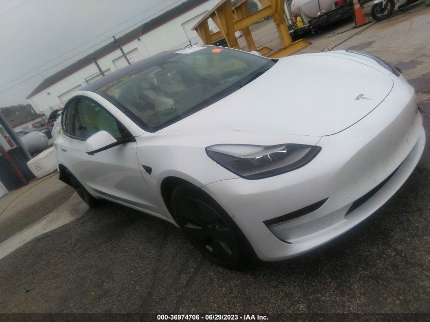 2022 TESLA MODEL 3 LONG RANGE DUAL MOTOR ALL-WHEEL DRIVE