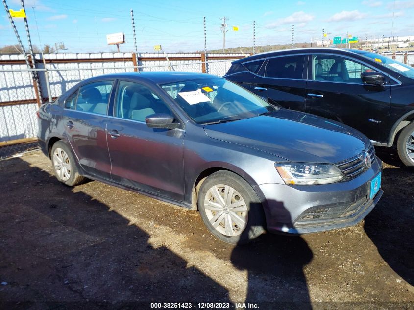 2017 VOLKSWAGEN JETTA 1.4T S