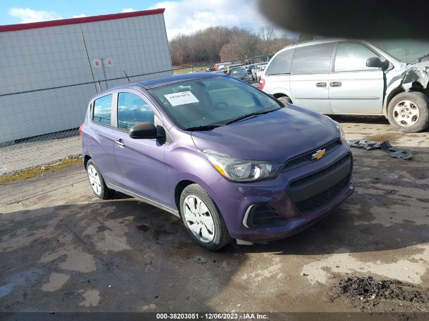 2017 CHEVROLET SPARK LS CVT