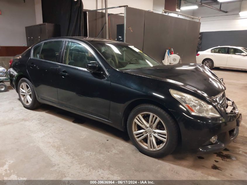 2012 INFINITI G37X