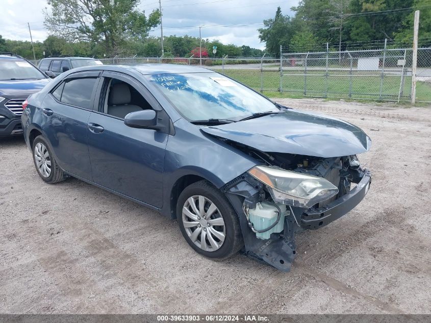 2014 TOYOTA COROLLA LE