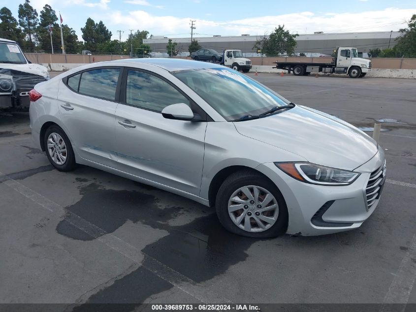 2018 HYUNDAI ELANTRA SE