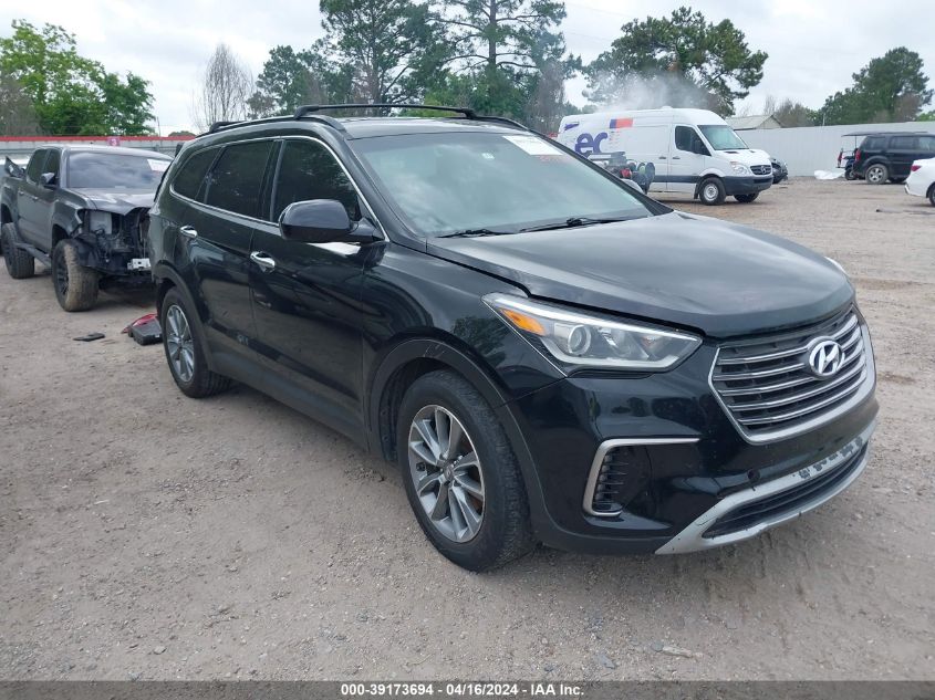 2019 HYUNDAI SANTA FE XL SE