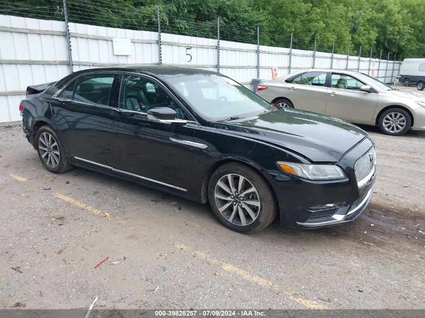 2017 LINCOLN CONTINENTAL PREMIERE