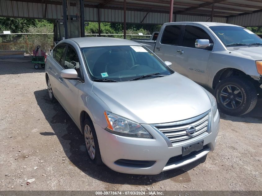 2014 NISSAN SENTRA S