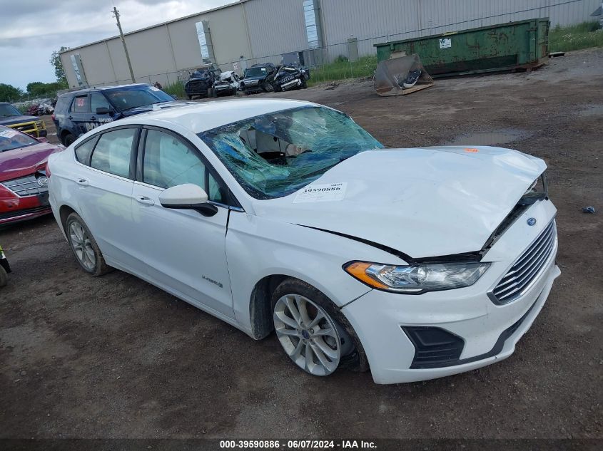 2019 FORD FUSION HYBRID SE