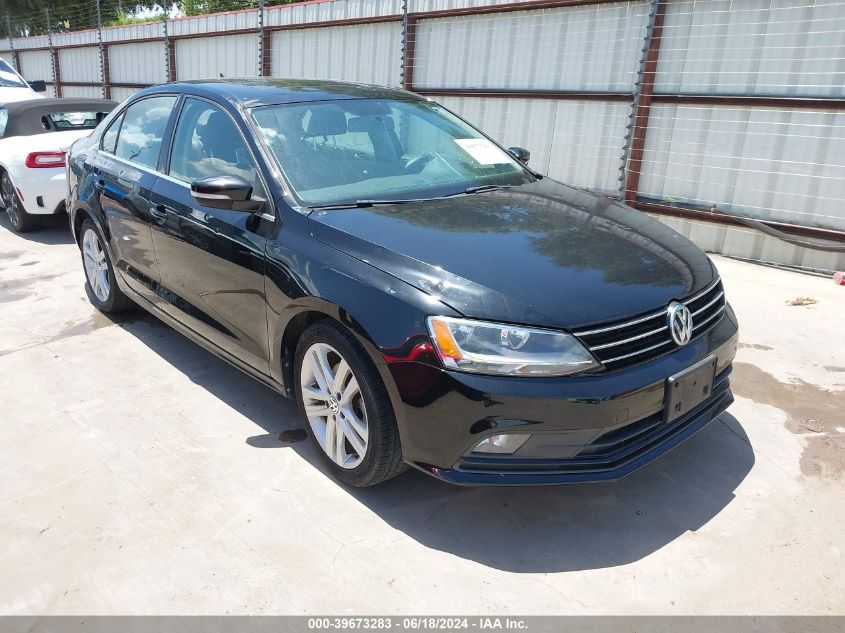 2015 VOLKSWAGEN JETTA 2.0L TDI SEL