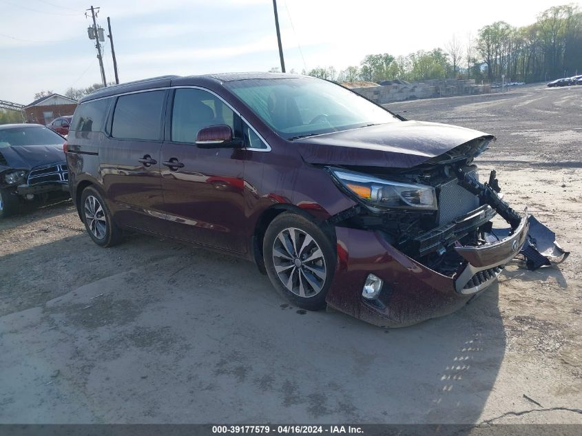 2017 KIA SEDONA SX